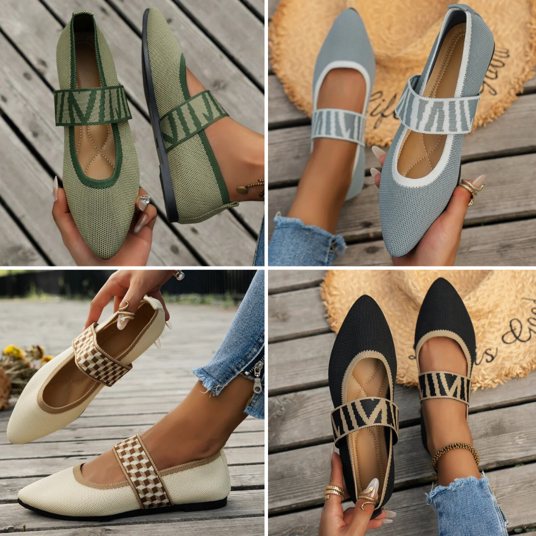 Elara™ | Elegante ballerina-stijl schoen