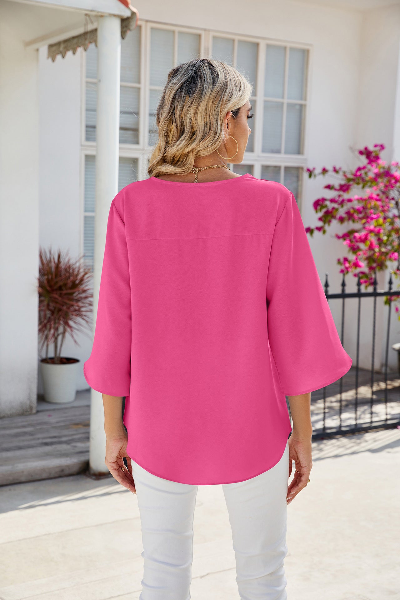 Valerie™ | V-hals Blouse