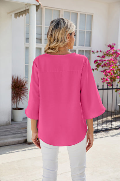 Valerie™ | V-hals Blouse